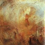 水彩大师 William Turner_Angel Standing in a Storm